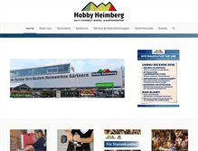 Tablet Screenshot of hobby-heimberg.ch